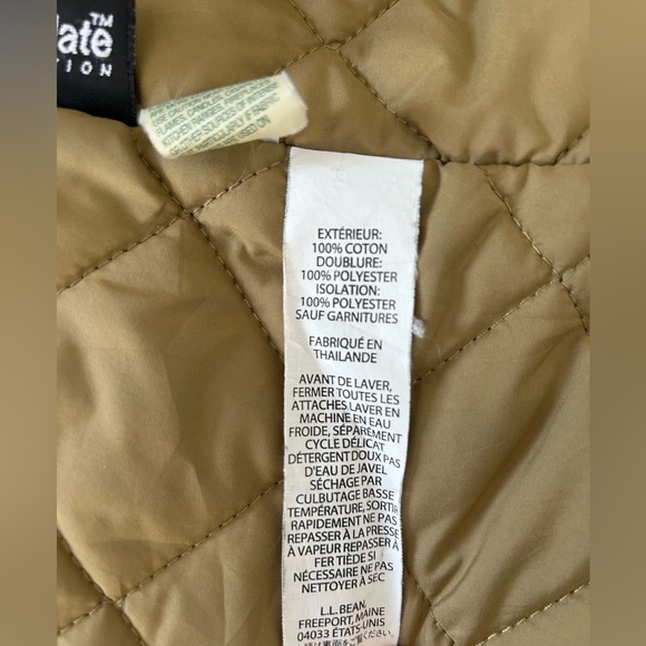 Vintage LL Bean Corduroy Quilted Thinsulate Barn Chore Coat Jacket - Picture 5 of 5